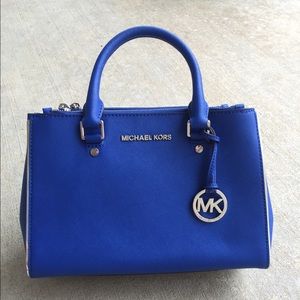 Michael Kors Small Sutton in Electric Blue