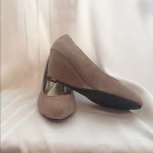 Suede Wedges