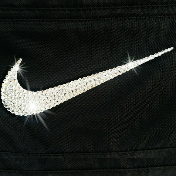 Swarovski Bling Nike Brasilia 6 Duffle Gym Bag - Picture 4 of 4