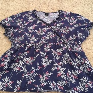Cute Cherokee Scrub Top