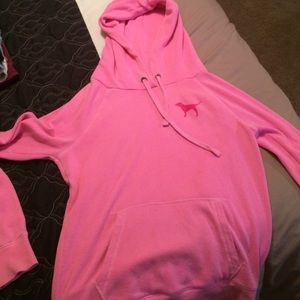 Pink hoodie
