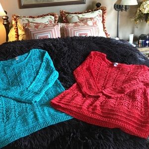 Chico's Tunic Length Sweaters