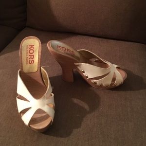 Michael Kors sandal wedge heel