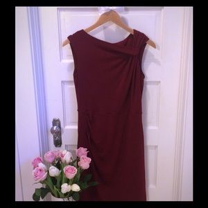 Red Ann Taylor dress