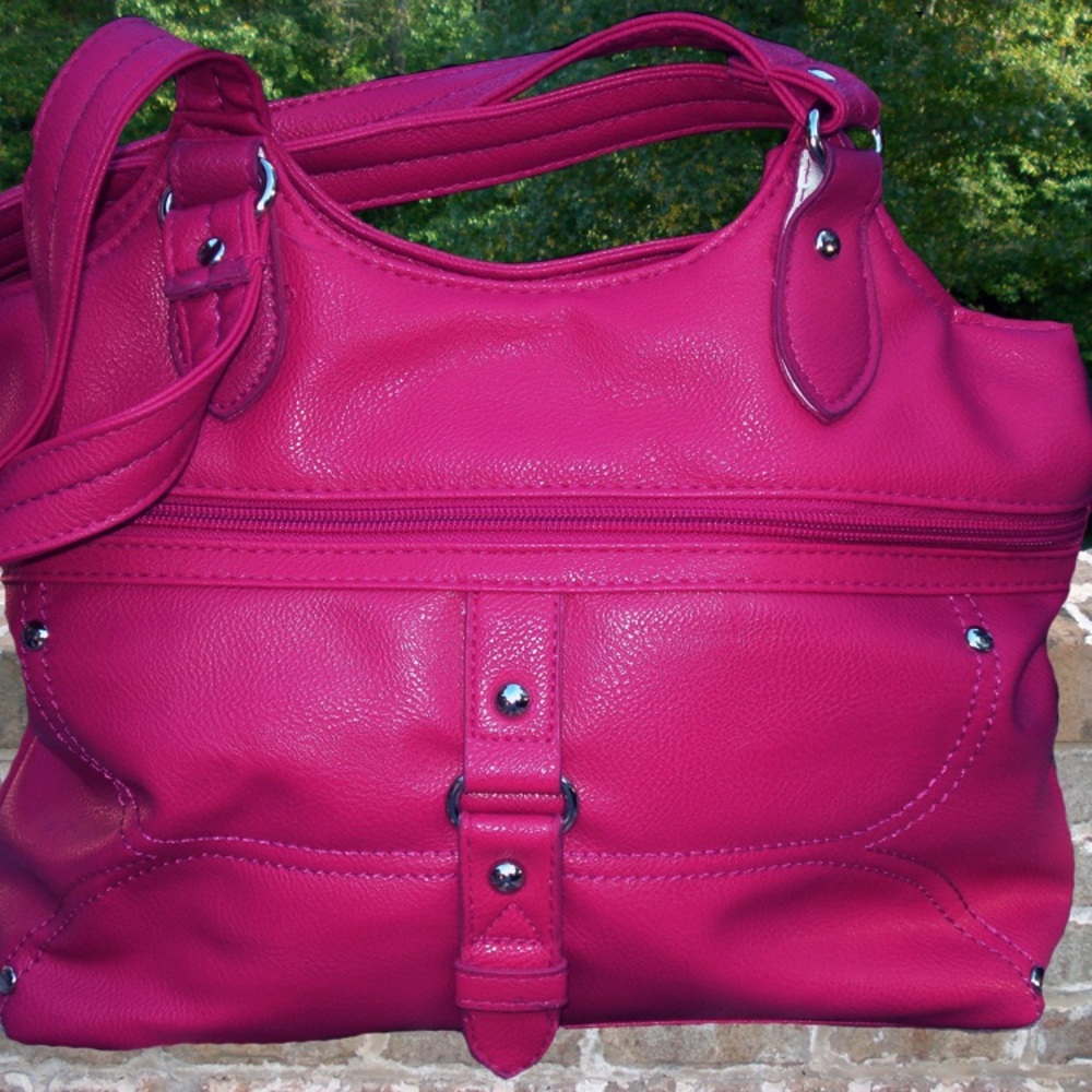 Pink handbag