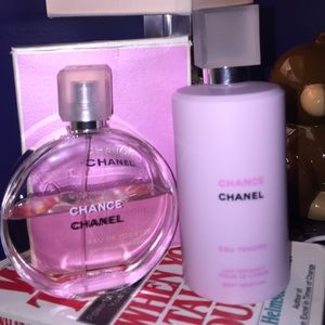 Chance Chanel cream.