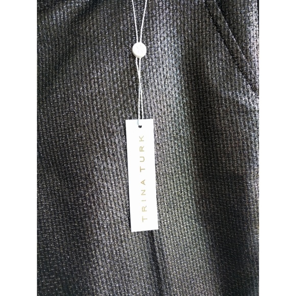 Sold out! Trina Turk Francine metallic pant - Picture 4 of 5