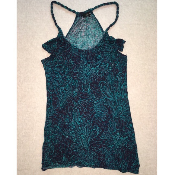 Soprano Printed Ruffle Camisole