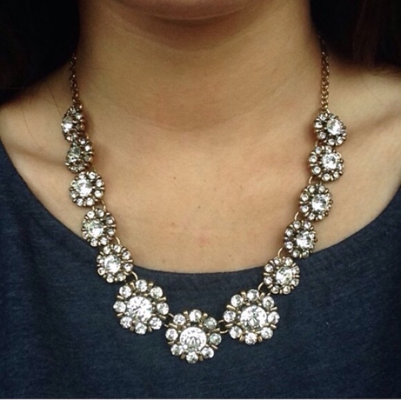 ❤️LAST❤️ Chic Crystal Boucle Statement Necklace - Picture 3 of 3