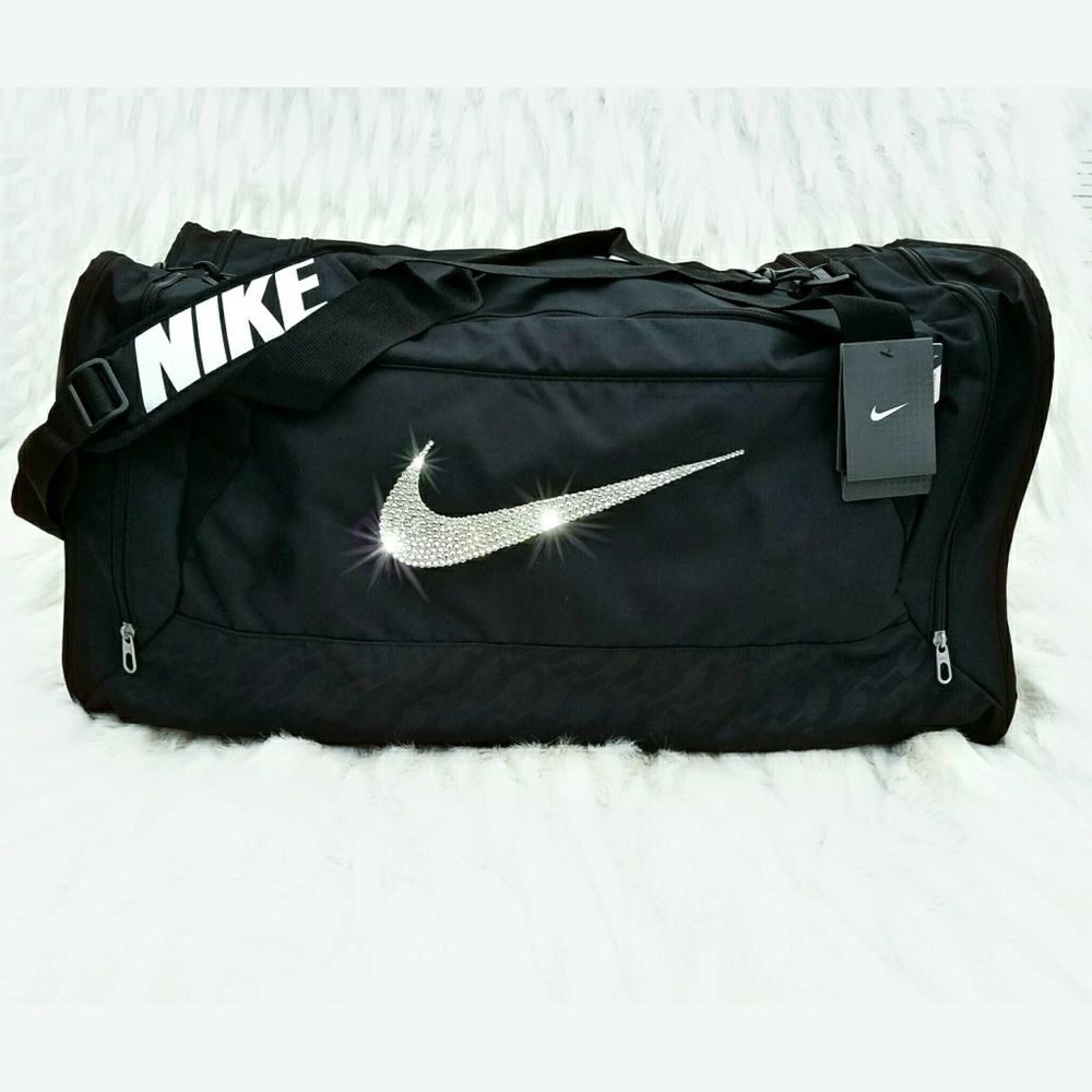 Swarovski Bling Nike Brasilia 6 Duffel Gym Bag