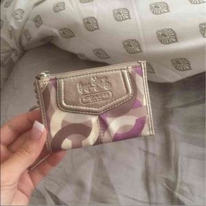 Small coach wallet