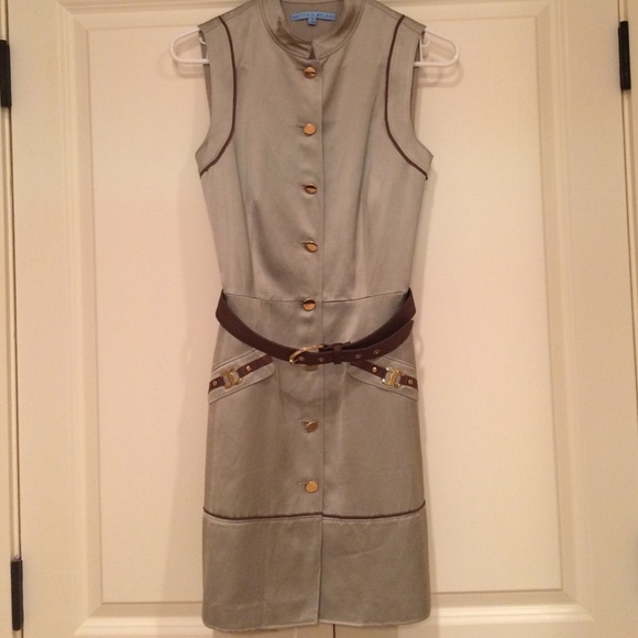 Stunning chic military inspired dress