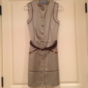 Stunning chic military inspired dress