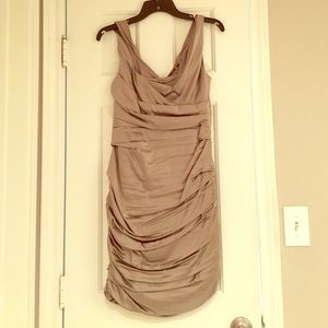 Elie Tahari Champagne Cocktail Dress - Size 2