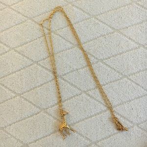 J. Crew Giraffe Necklace