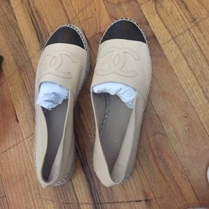 Brand new Chanel espadrilles size 40 authentic Brand new Chanel espadrilles size 40 authentic