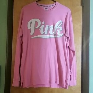 VS PINK LONG SLEEVE TEE