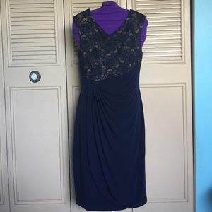 Midnight Blue Cocktail Dress