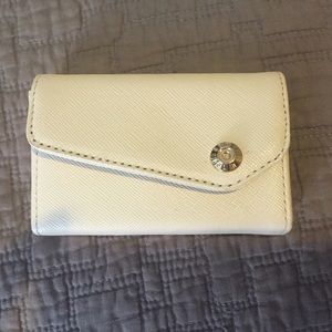Henri Bendel Leather Card Case