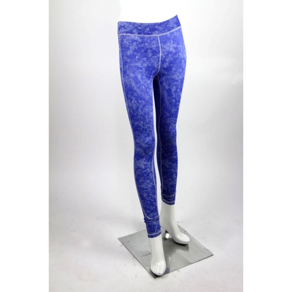 JOE'S Blue pattern long yoga leggings sz XS