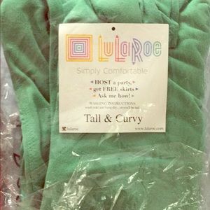 TC lularoe leggings- green