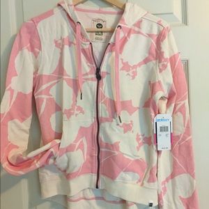 Roxy surf city hooded sweatshirt NWT