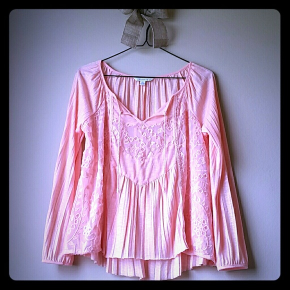 Boho AE Peaseant Blouse Top