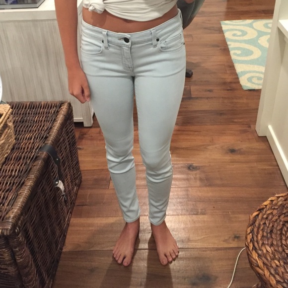 genetic denim size 28 light wash skinny jeans
