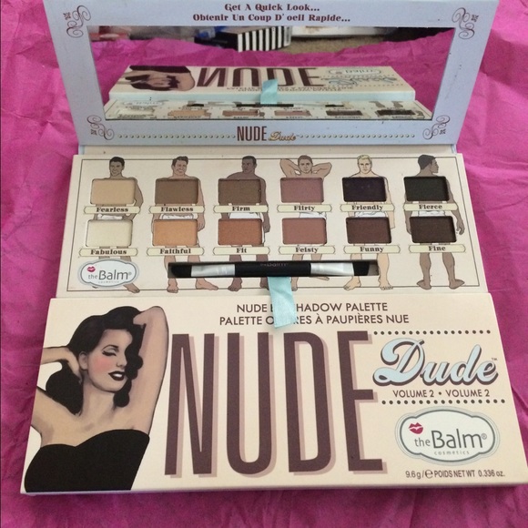 The Balm the nude dude palette