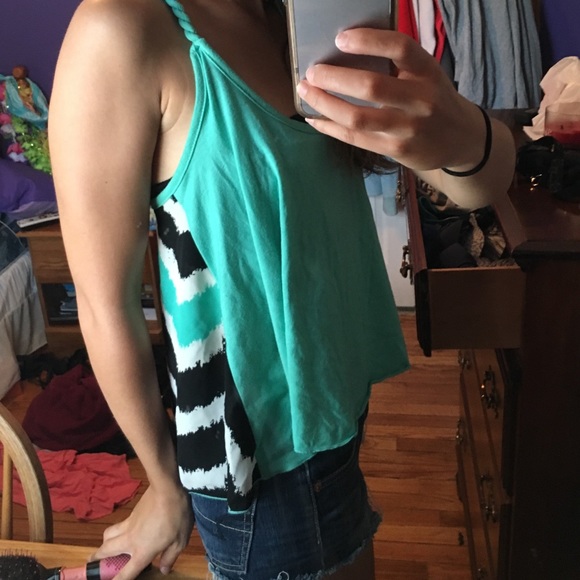 Mint tank top