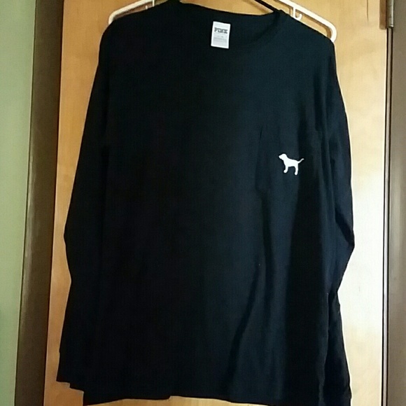 VS PINK LONG SLEEVE TEE