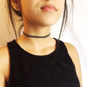 Black Suede Choker