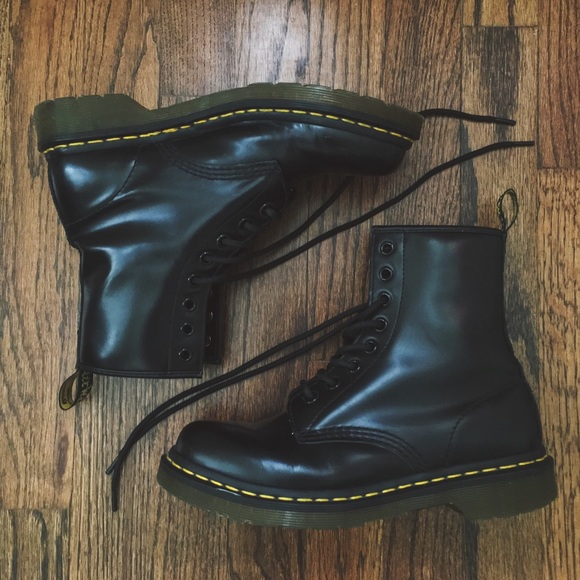 Dr. Martens Black leather boots