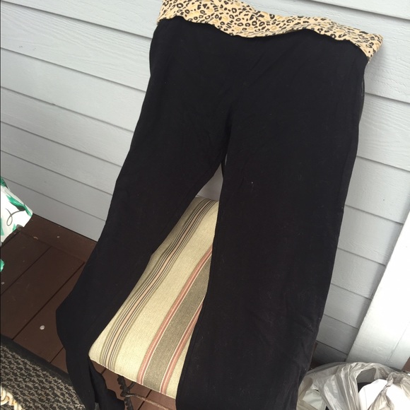 Cheetah top yoga pants