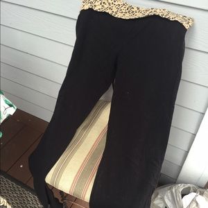 Cheetah top yoga pants