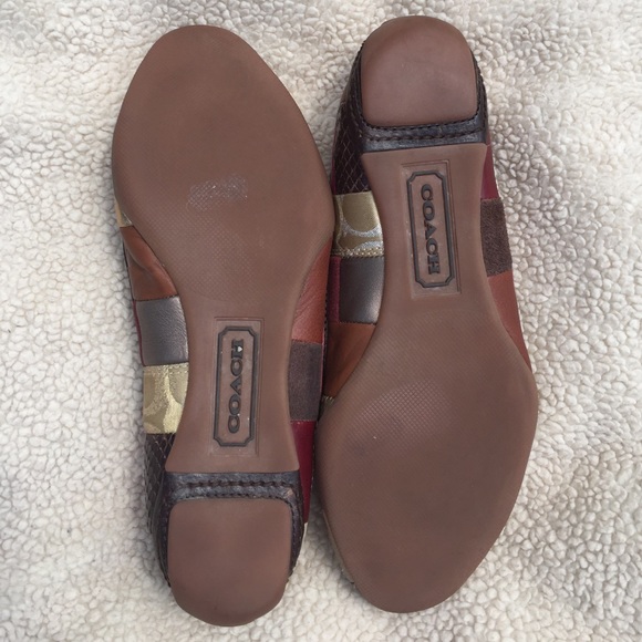 Coach Jasmine Patchwork Flats - Picture 3 of 4