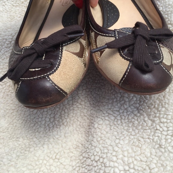 Coach Jasmine Patchwork Flats - Picture 4 of 4