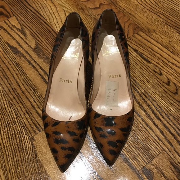 Leopard heels