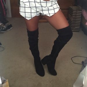 over the knee boots!