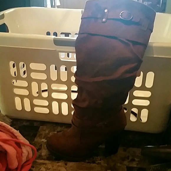 Brown boots