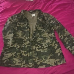 Old Navy Camouflage Print Jacket (XL)