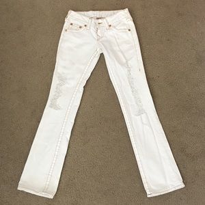 True Religion distressed jeans