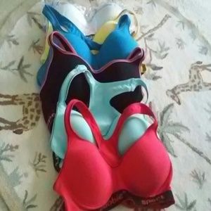 38C Sports Bras 6 Pack