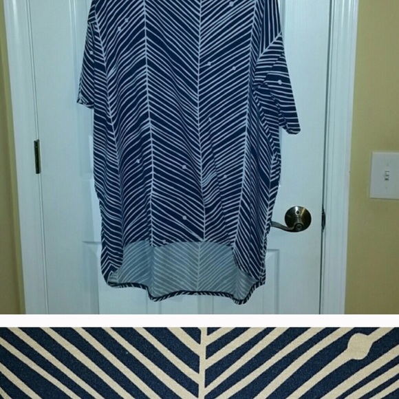 Irma blue and white