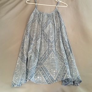 Blue and white Roxy dress