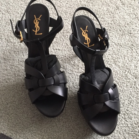 Saint Laurent Trbute sandals NEW!! - Picture 1 of 4