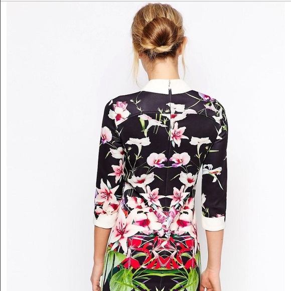 Ted Baker London floral dress - Picture 2 of 4