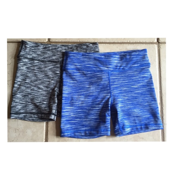 Black & Blue Spandex Shorts!