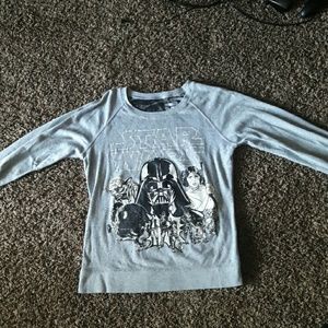 Reversible star wars long sleeve shirt