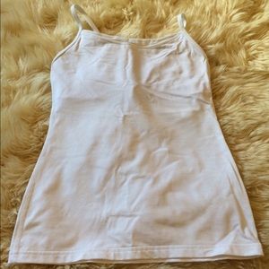 Lululemon crisp white tank